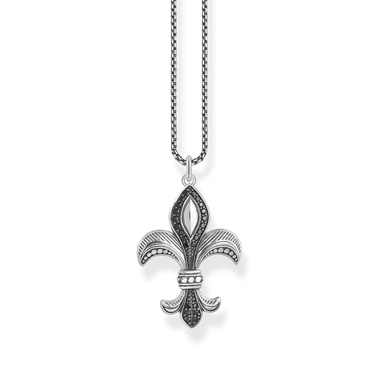 Necklace fleur-de-lis from the  collection in the THOMAS SABO online store