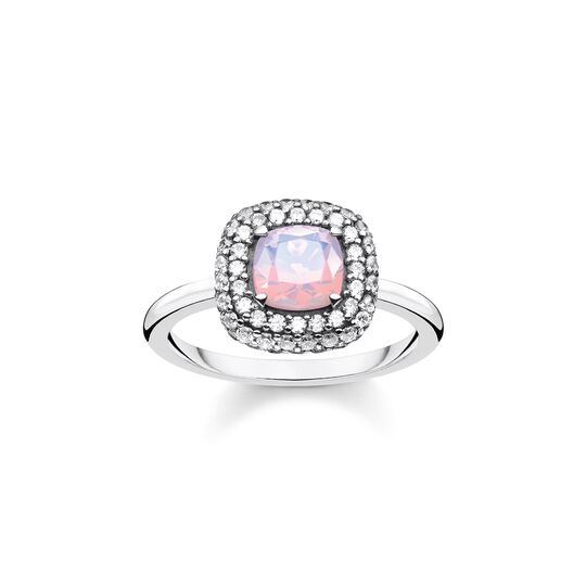 Silberring Fur Damen Opal Farbeffekt Thomas Sabo
