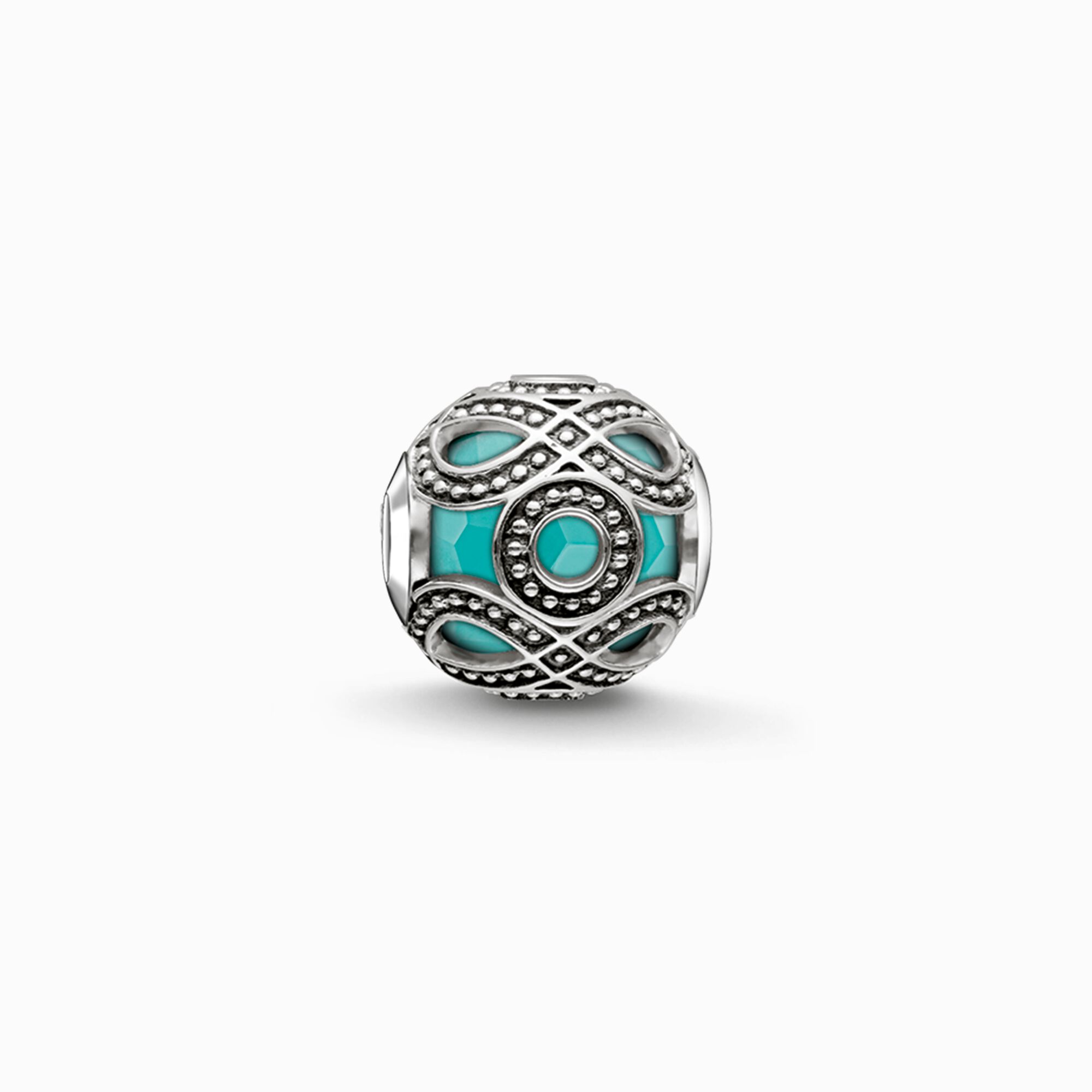 Bead &eacute;tnico turquesa de la colección Karma Beads en la tienda online de THOMAS SABO