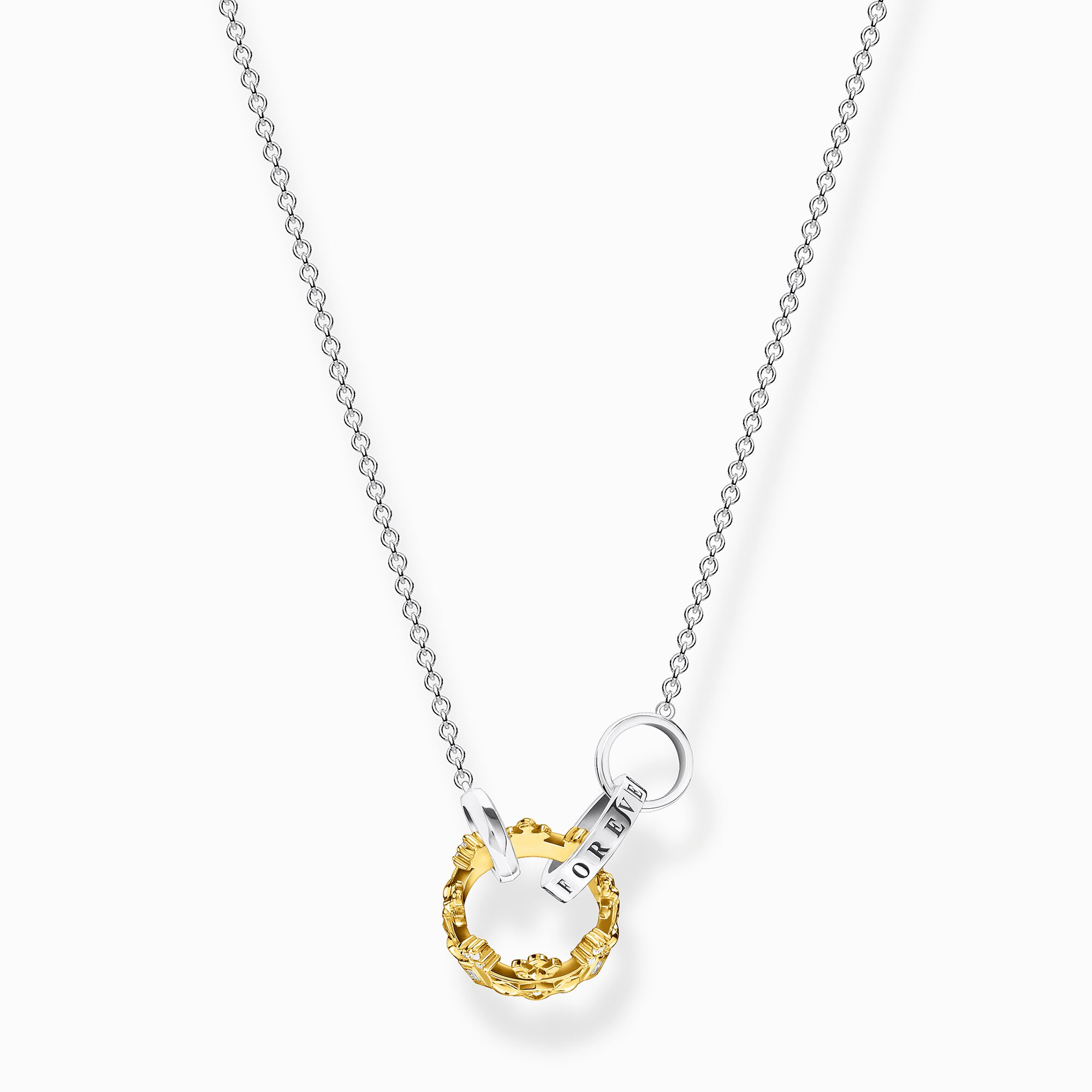 Necklace crown gold from the  collection in the THOMAS SABO online store