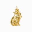Pendant cat constellation gold from the  collection in the THOMAS SABO online store