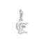 Charm-h&auml;ngsmycke bokstaven E silver ur kollektionen Charm Club i THOMAS SABO:s onlineshop
