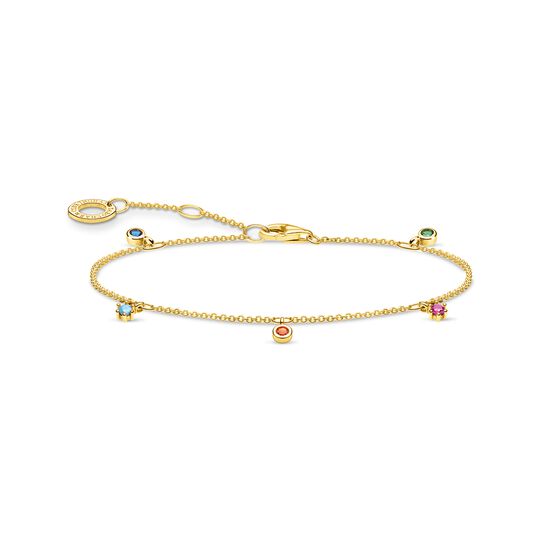 Bracelet Colourful stones, gold from the Charming Collection collection in the THOMAS SABO online store