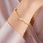 Armband Bl&uuml;te gold aus der  Kollektion im Online Shop von THOMAS SABO