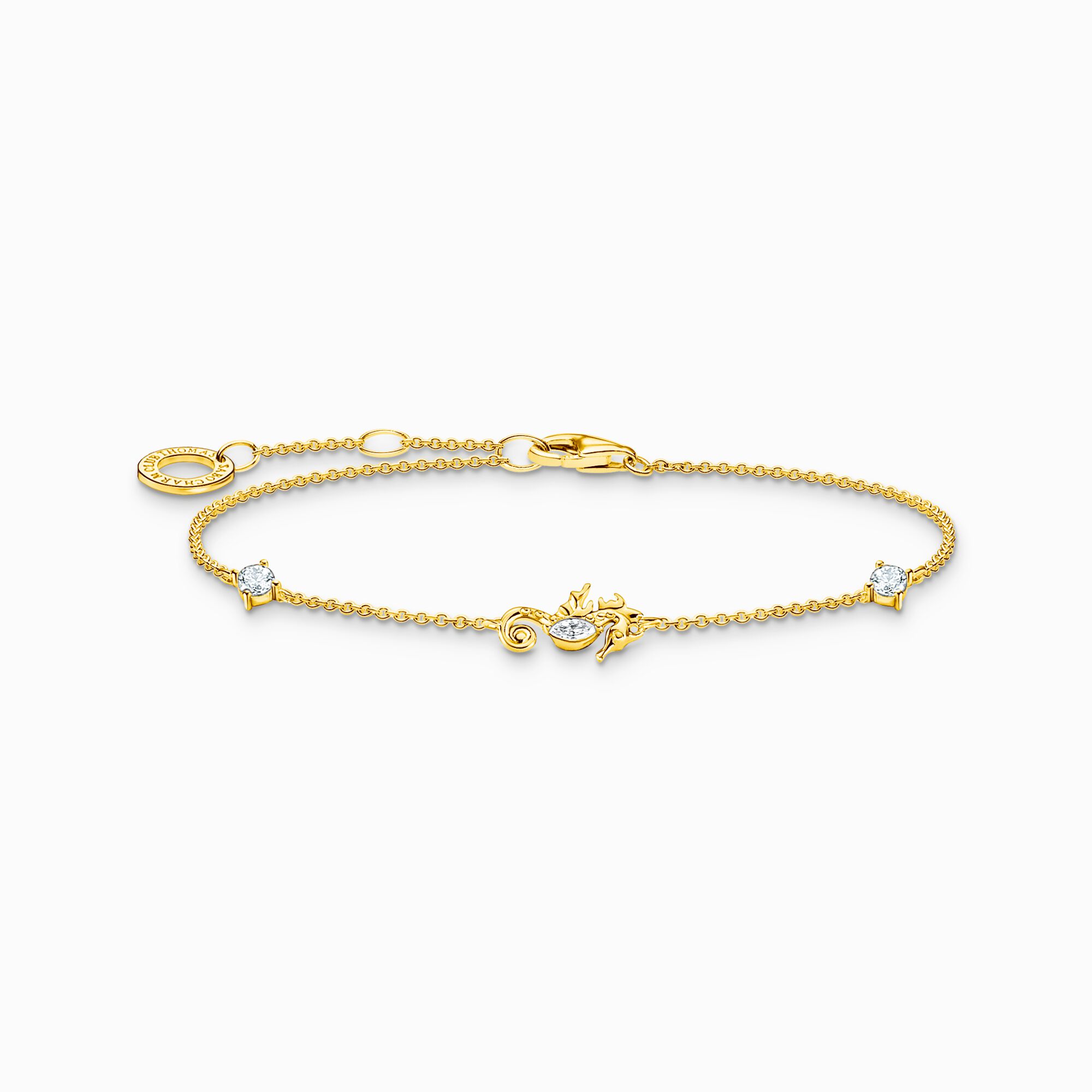 Bracelet seahorse gold from the Charming Collection collection in the THOMAS SABO online store