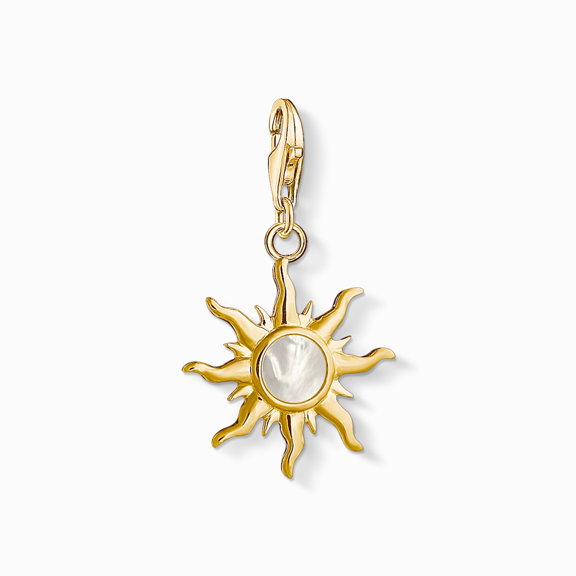 Charm pendant sun with mother-of-pearl stone from the Charm Club collection in the THOMAS SABO online store