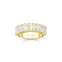 Ring white stones pav&eacute; gold from the  collection in the THOMAS SABO online store