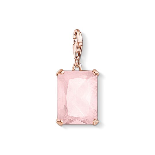 pendentif Charm grande pierre rose de la collection Charm Club dans la boutique en ligne de THOMAS SABO