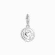 Pendentif Charm yin &amp; yang rose avec pierres argent de la collection Charm Club dans la boutique en ligne de THOMAS SABO
