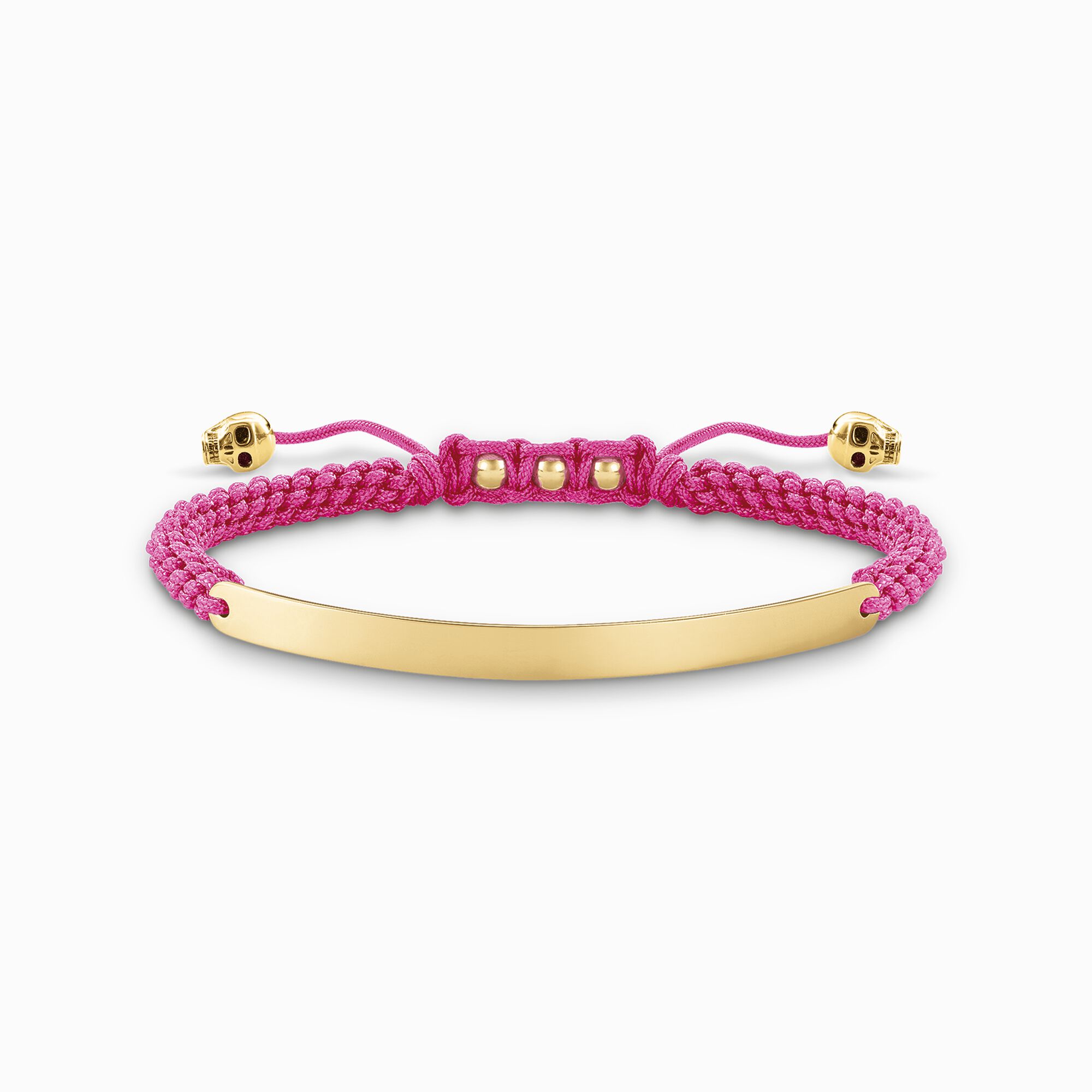 Armband pink Totenkopf aus der  Kollektion im Online Shop von THOMAS SABO