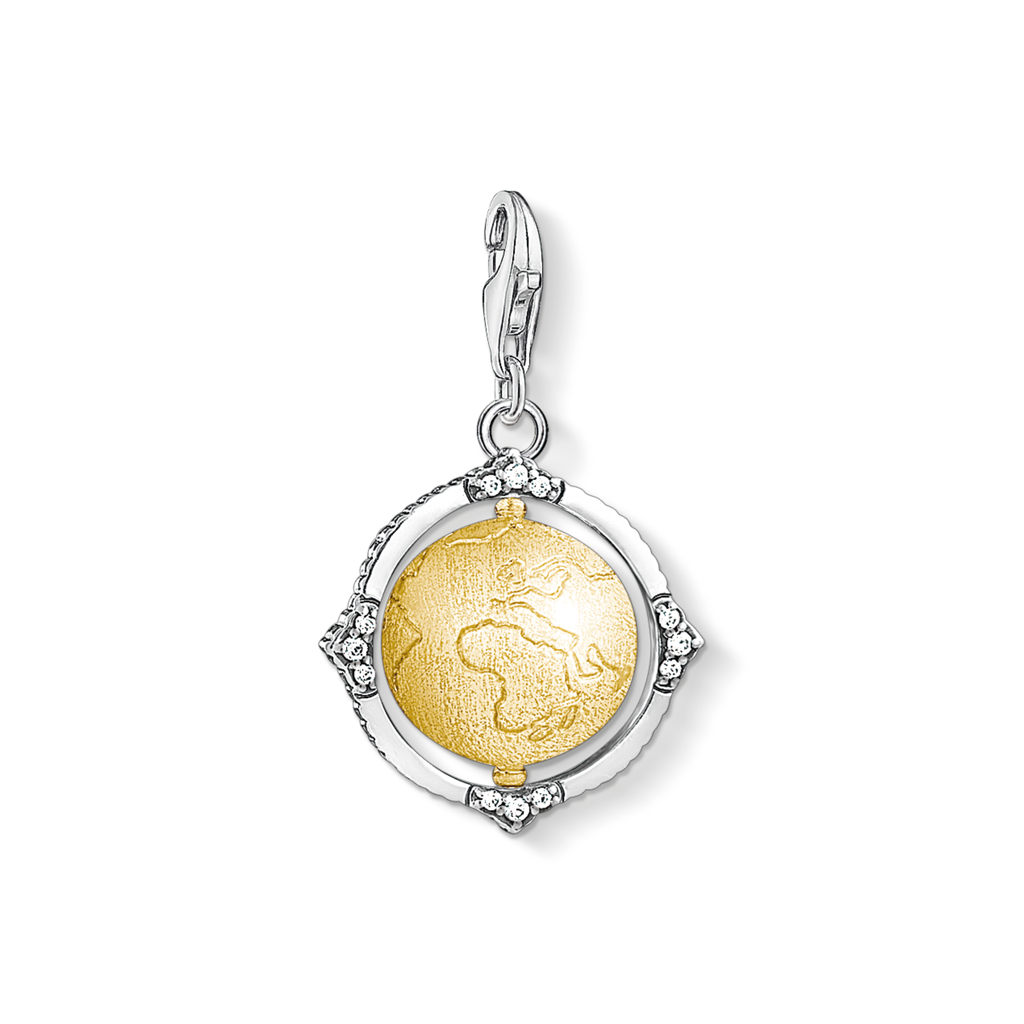 Jewelry Charms Thomas Sabo Charm gold-colored elegant 