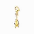 Charm pendant colourful fish gold plated from the Charm Club collection in the THOMAS SABO online store