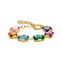Bracelet large colourful stones, gold from the  collection in the THOMAS SABO online store