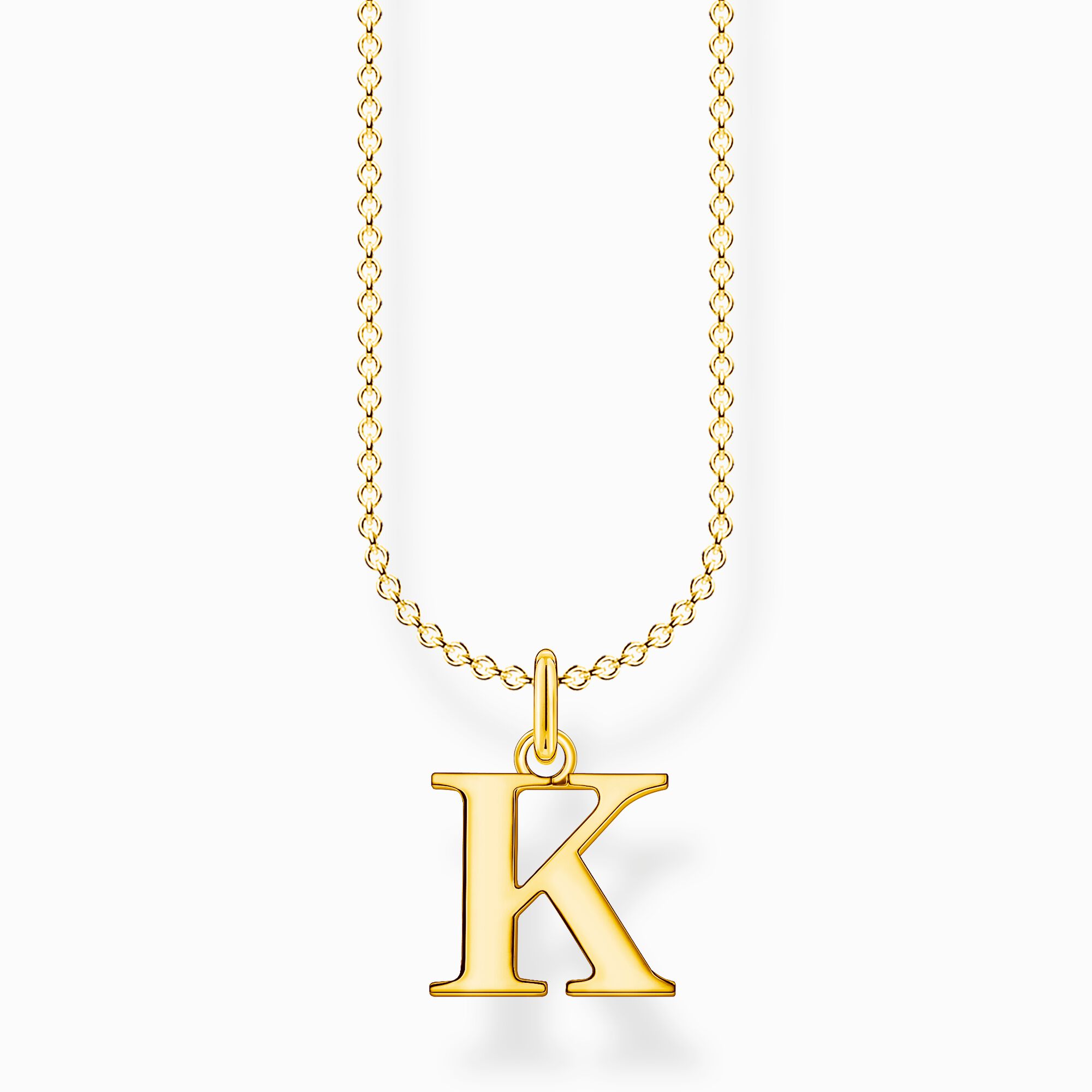 Necklace letter k gold from the Charming Collection collection in the THOMAS SABO online store