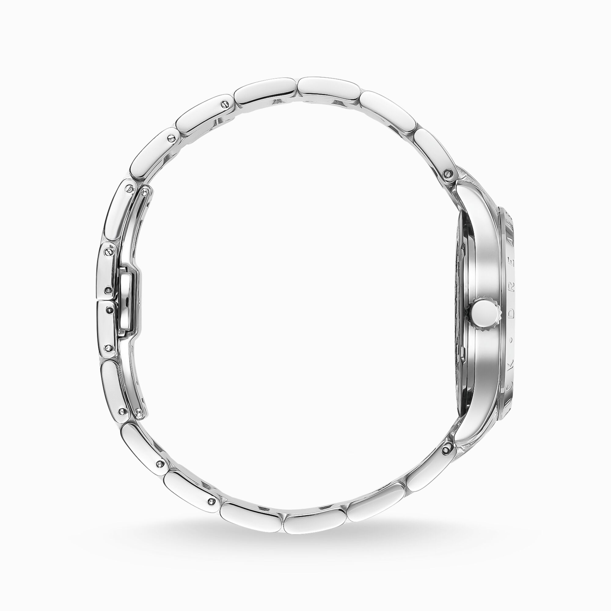 Uhr mit kosmischem Zifferblatt in Schwarz silberfarben | THOMAS SABO