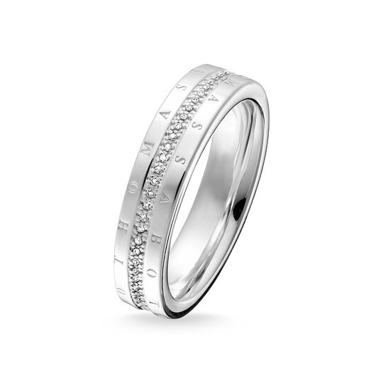 Ring Classic White D Tr0026 725 14 Thomas Sabo