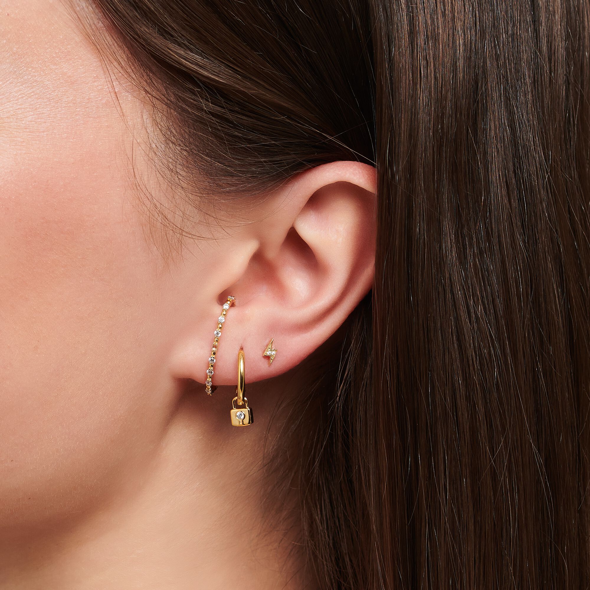Jewellery set ear candy must-have gold from the  collection in the THOMAS SABO online store