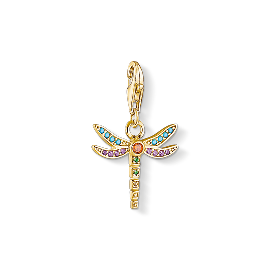 Charm pendant dragonfly from the Charm Club collection in the THOMAS SABO online store