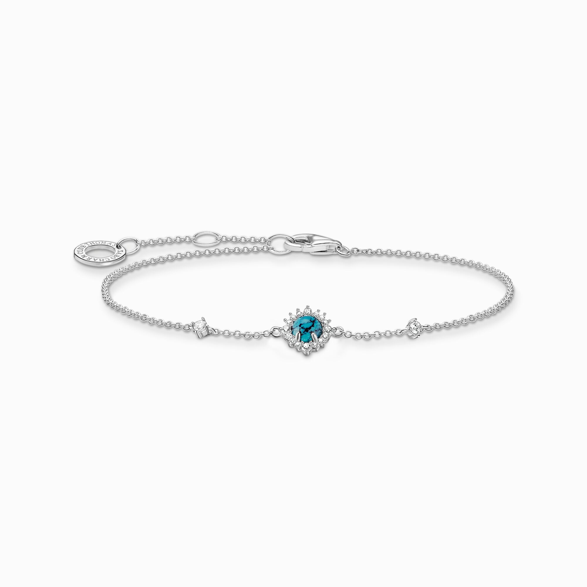 Bracelet turquoise stone from the Charming Collection collection in the THOMAS SABO online store
