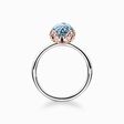 Solitaire ring blue lotos blossom from the  collection in the THOMAS SABO online store