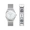 Set Code TS wei&szlig;e Uhr und wei&szlig;es Urban Armband aus der  Kollektion im Online Shop von THOMAS SABO