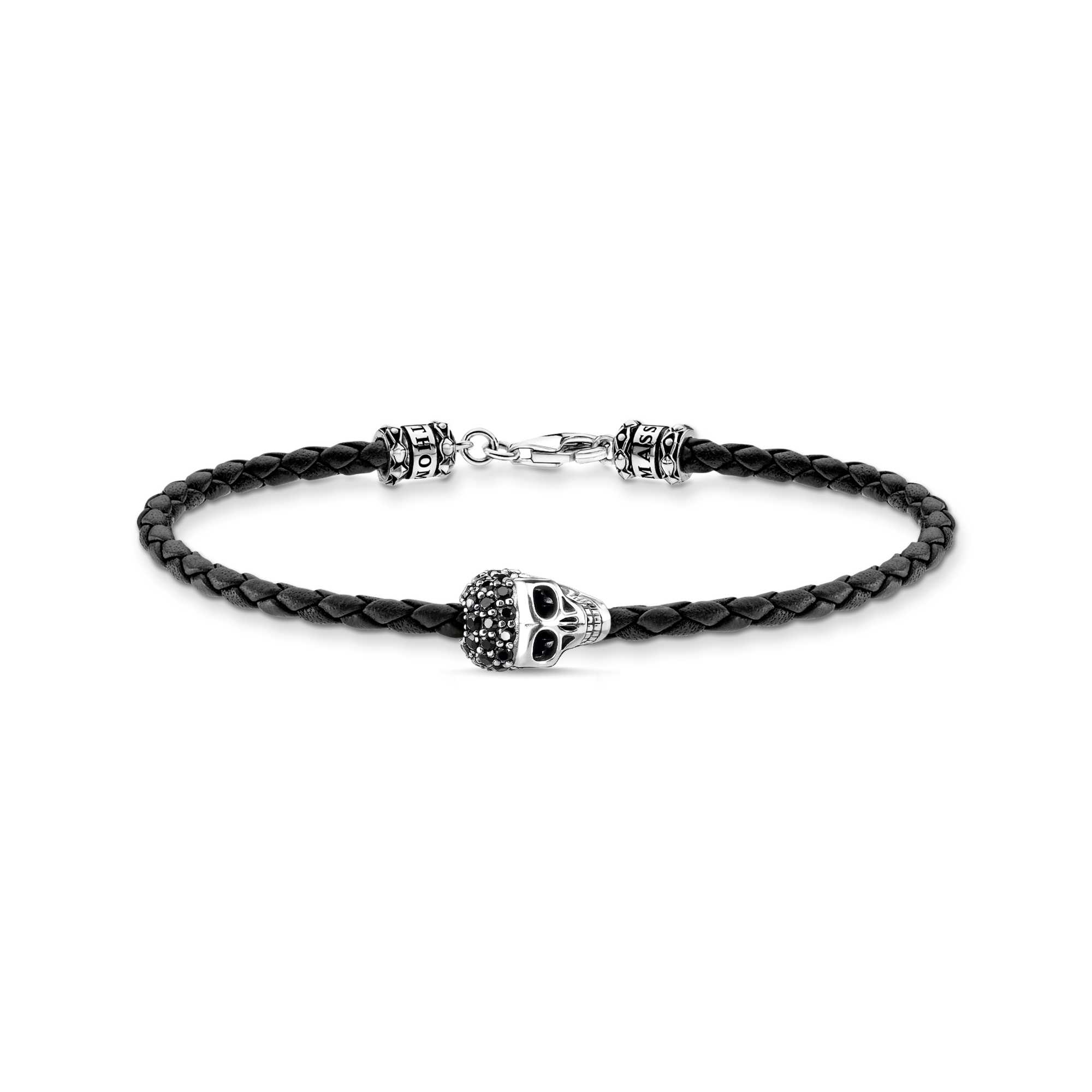 Thomas Sabo Armband Totenkopf silber schwarz A2055-805-11-L16