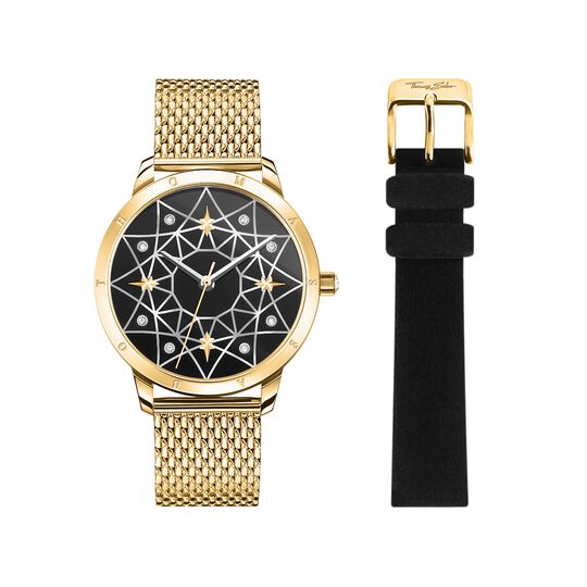 Damenuhr Spirit Cosmos Sternenhimmel gold aus der  Kollektion im Online Shop von THOMAS SABO