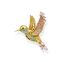 Pendentif colibri multicolore or de la collection  dans la boutique en ligne de THOMAS SABO