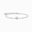 Bracelet vintage shimmering pink opal-coloured stone from the Charming Collection collection in the THOMAS SABO online store