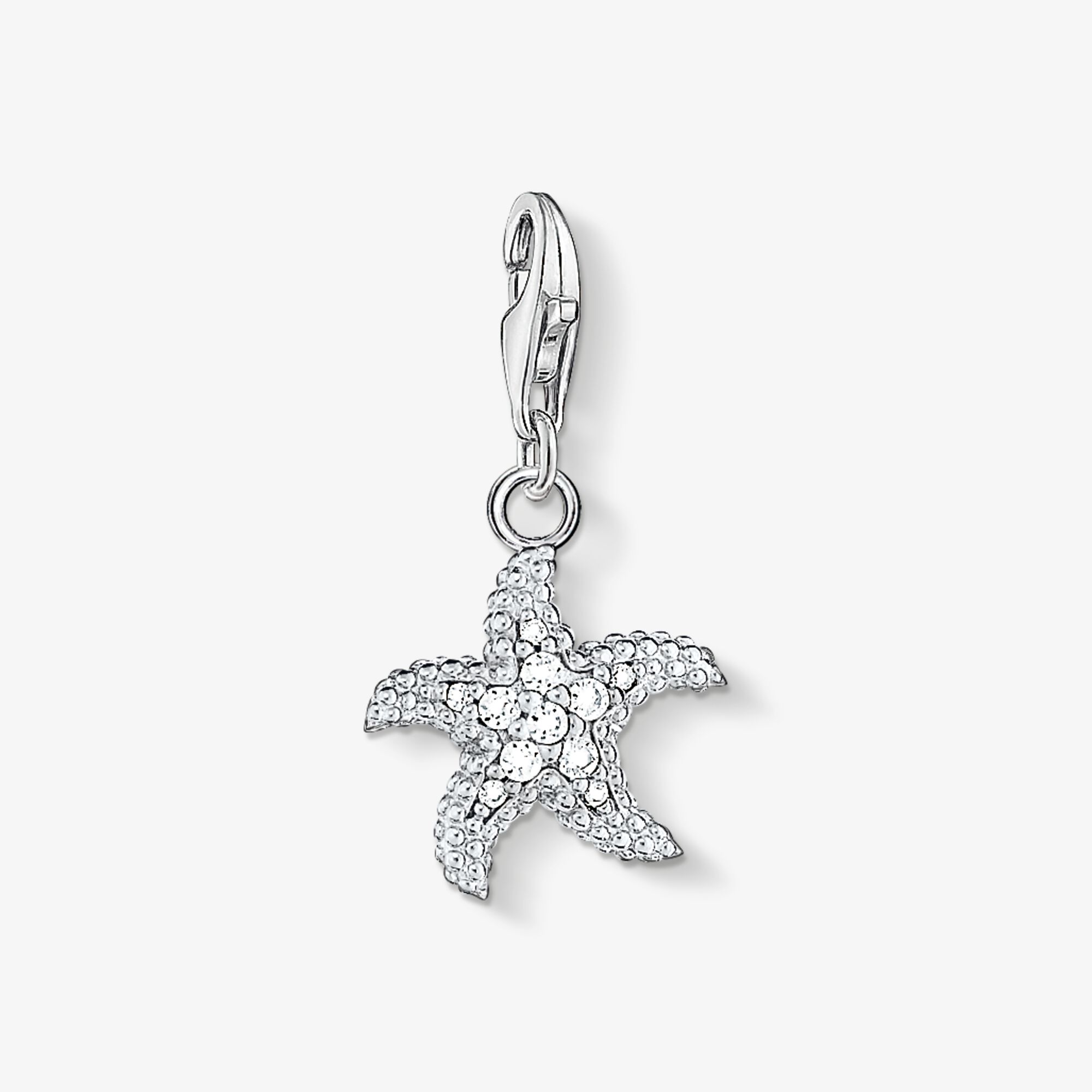 THOMAS SABO Charm-Anhänger Seestern, Sterlingsilber, Größe: one size, Damen