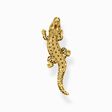 Kettenanh&auml;nger Krokodil mit schwarzen Steinen vergoldet aus der  Kollektion im Online Shop von THOMAS SABO