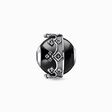 bead crown black from the Karma Beads collection in the THOMAS SABO online store