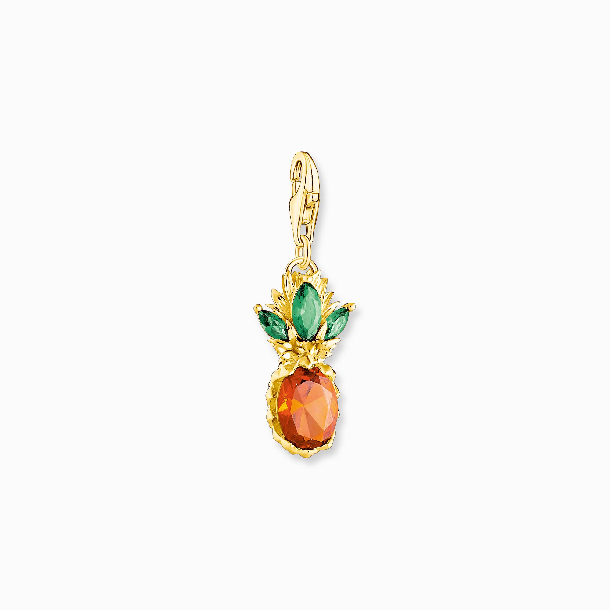 Charm pendant pineapple gold from the Charm Club collection in the THOMAS SABO online store