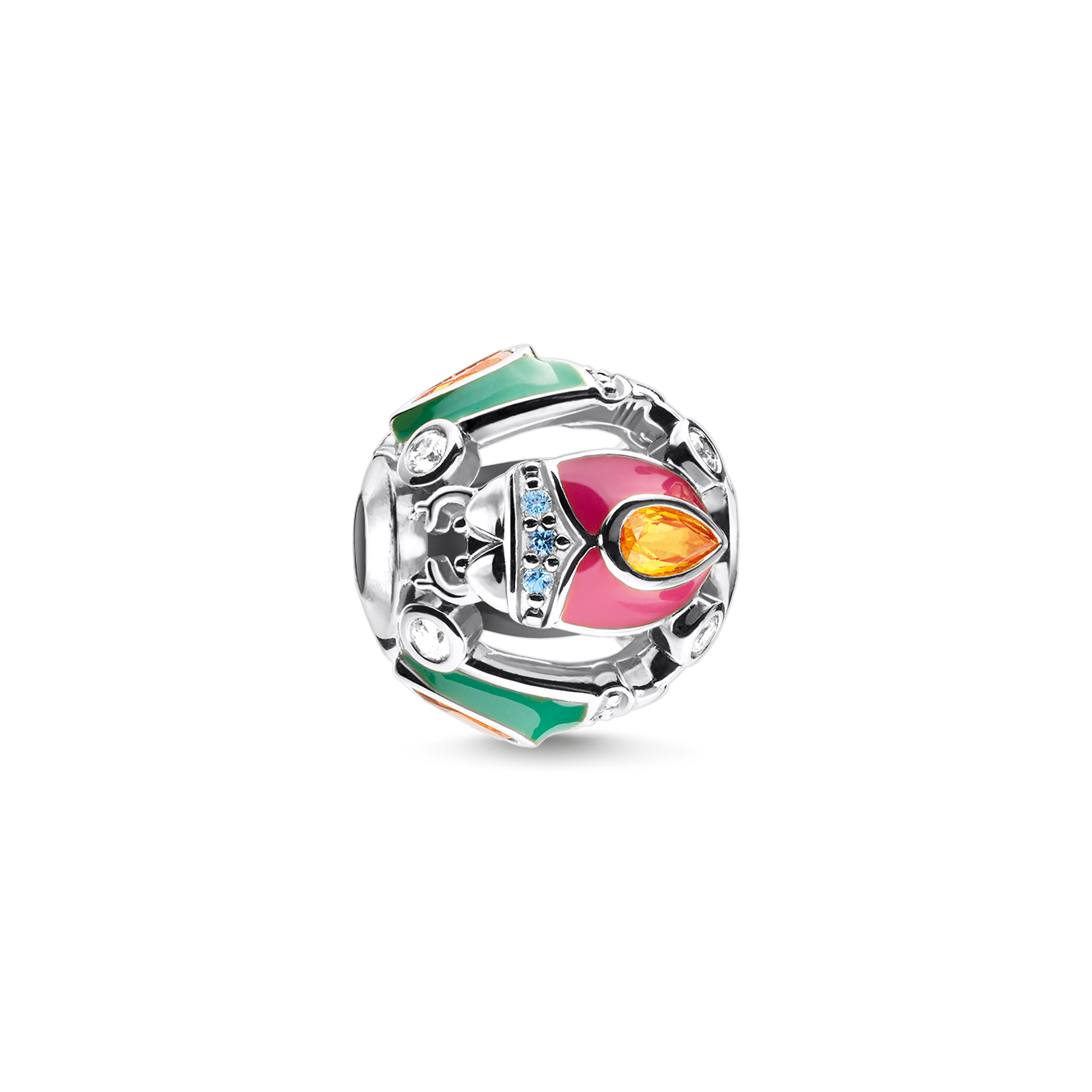 Thomas Sabo Bead Käfer silber mehrfarbig K0332-845-7