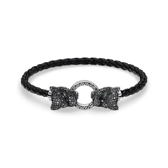 Leather strap Black Cat from the  collection in the THOMAS SABO online store