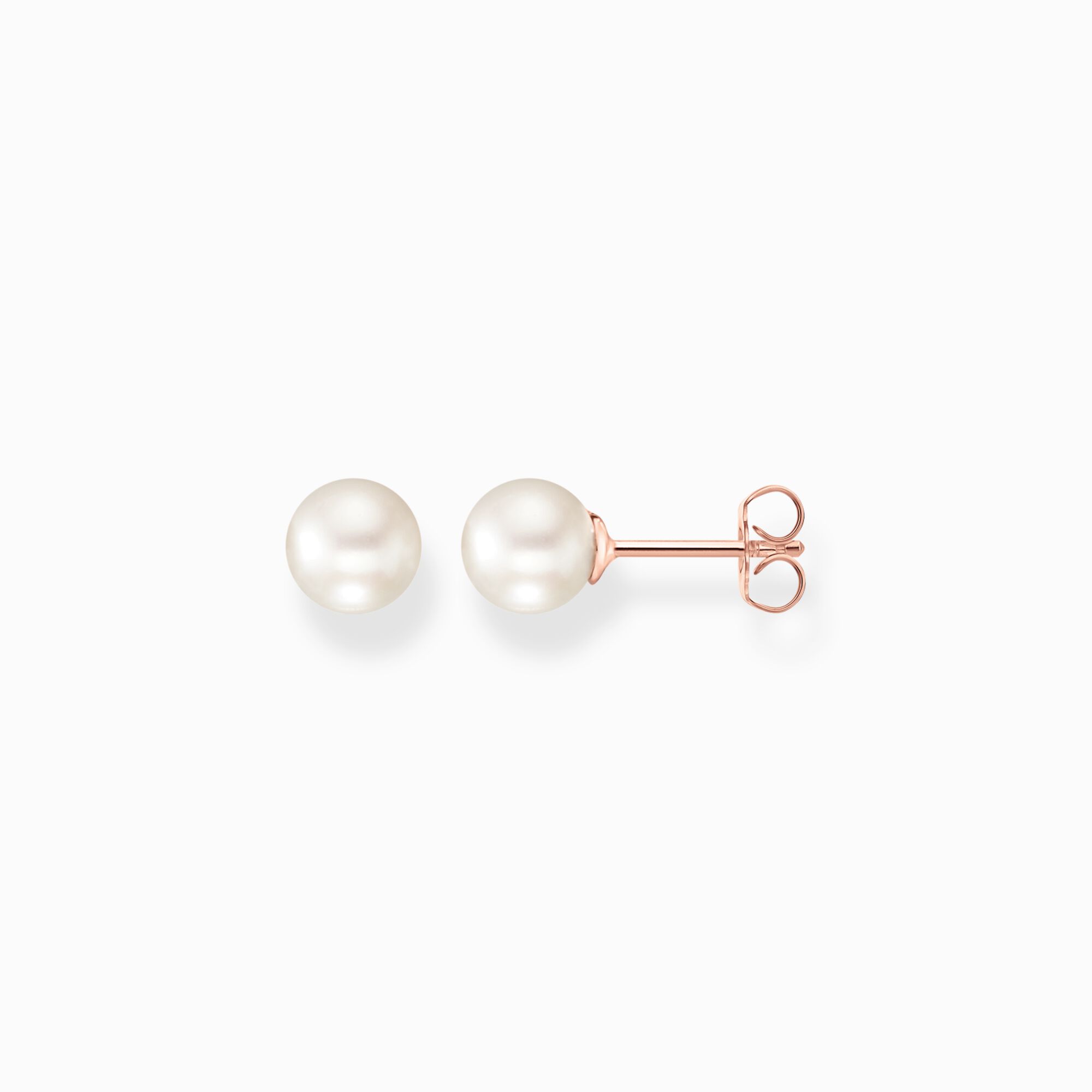 Clous d&#39;oreilles perle or rose de la collection  dans la boutique en ligne de THOMAS SABO