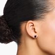 Clous d&#39;oreilles avec pierre noires argent de la collection  dans la boutique en ligne de THOMAS SABO