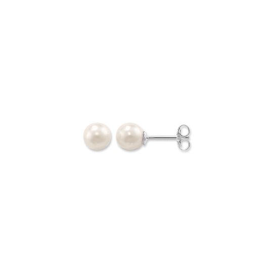 Clous d&#39;oreilles perle argent de la collection  dans la boutique en ligne de THOMAS SABO