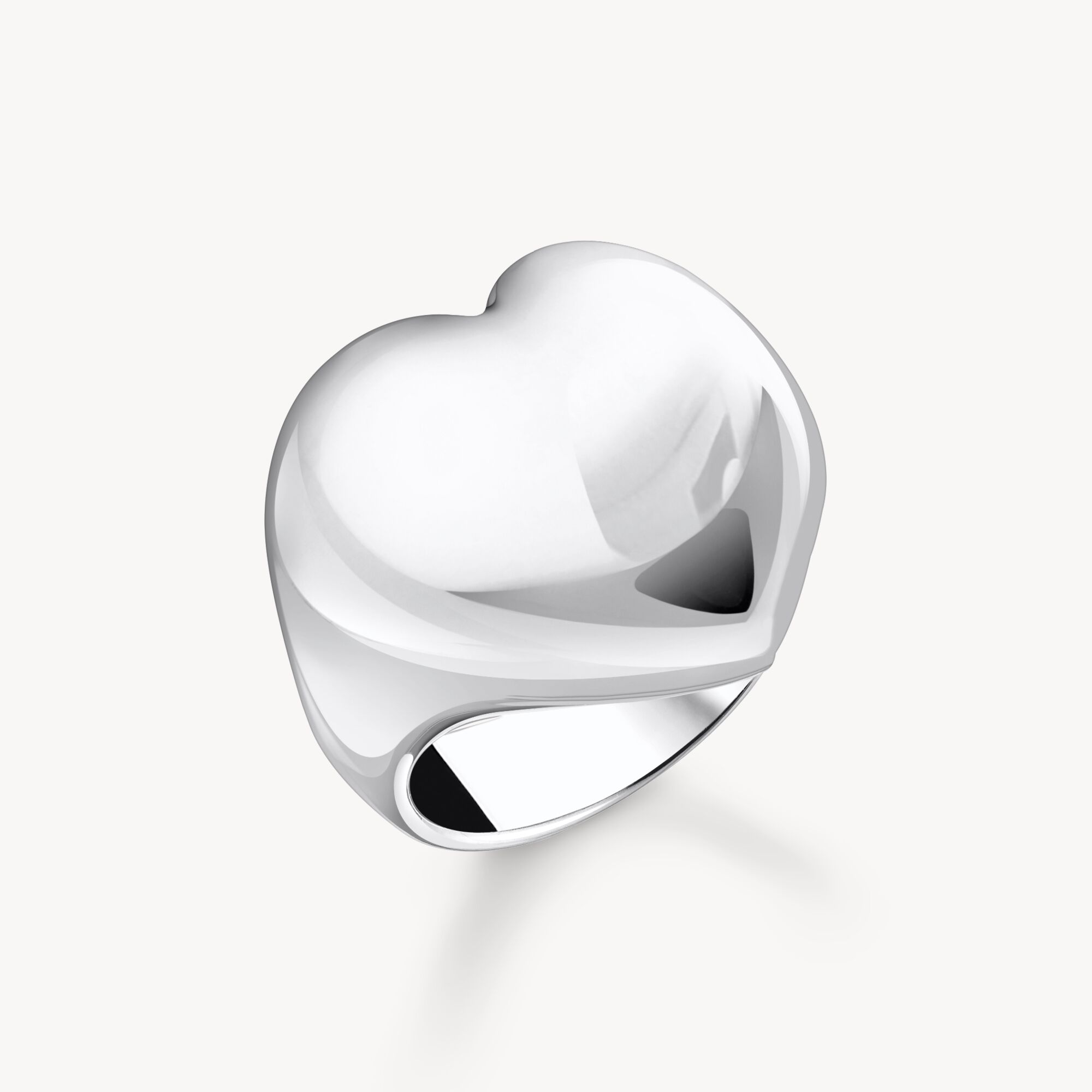 Silver ring heart-shaped TS Jewellery THOMAS SABO