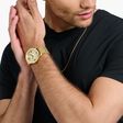 Men&rsquo;s watch elements of nature gold from the  collection in the THOMAS SABO online store