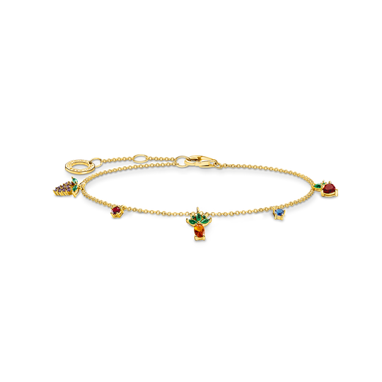 Bracelet colorful fruits gold from the Charming Collection collection in the THOMAS SABO online store