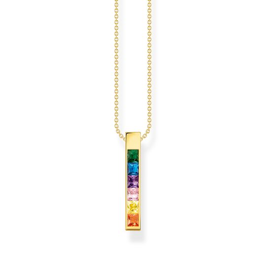 Necklace colourful stones gold from the  collection in the THOMAS SABO online store