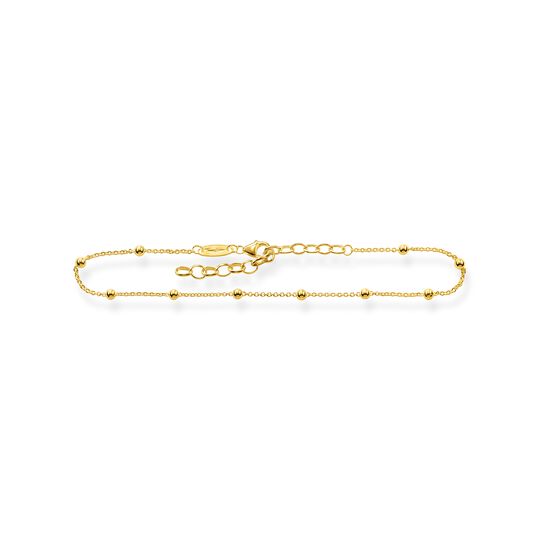 Anklet dots gold from the  collection in the THOMAS SABO online store