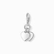 Charm pendant two hearts from the Charm Club collection in the THOMAS SABO online store
