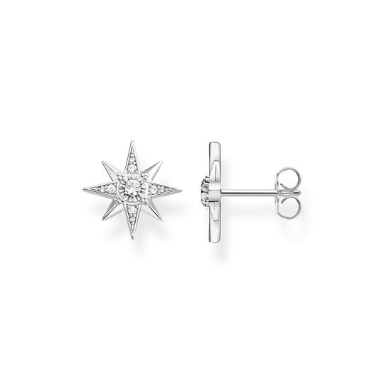 Ear studs star silver from the  collection in the THOMAS SABO online store