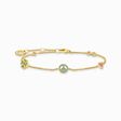 Bracelet with symbols multicoloured gold from the Charming Collection collection in the THOMAS SABO online store