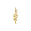 Pendant bright golden-coloured snake from the  collection in the THOMAS SABO online store