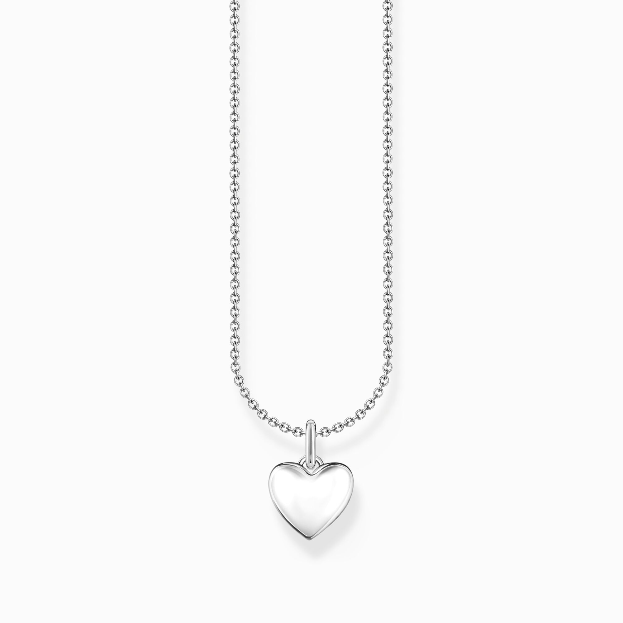 Silver necklace with heart pendant from the Charming Collection collection in the THOMAS SABO online store