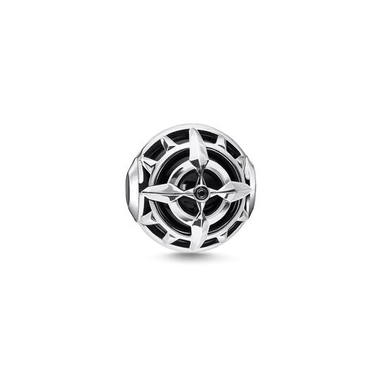Bead compass black from the Karma Beads collection in the THOMAS SABO online store