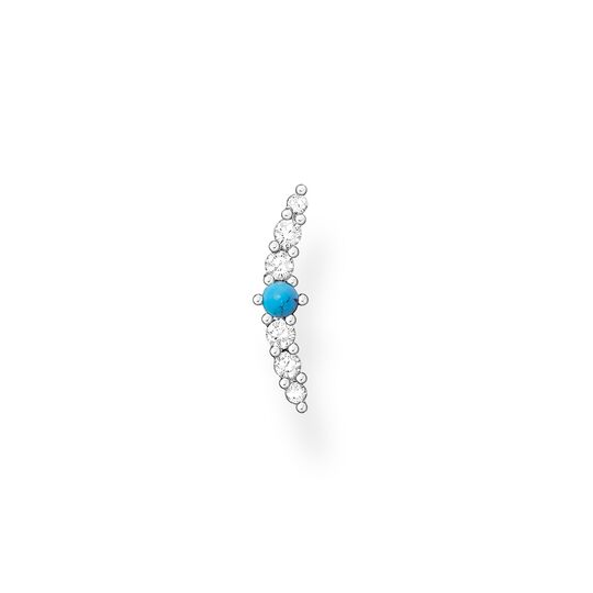 Single ear stud turquoise stone from the Charming Collection collection in the THOMAS SABO online store